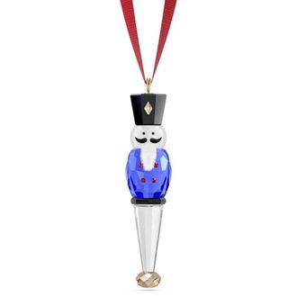 Swarovski Holiday Cheers Nutcracker Crystal Ornament