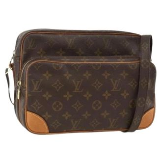 Louis Vuitton Pre-owned Cross Body Bags, female, Brown, Size: ONE SIZE Pre-owned Monogram Canvas Shoulder Bag
