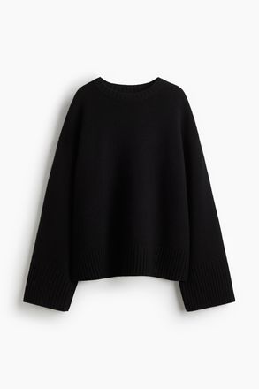 H&M Pullover aus Kaschmirmix - Schwarz