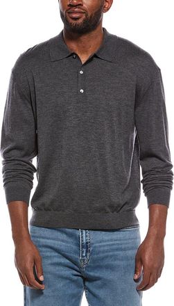 Frame Denim Frame Denim Superfine Wool Polo Sweater