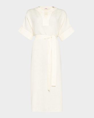 Eres Bibi Linen Kaftan Coverup