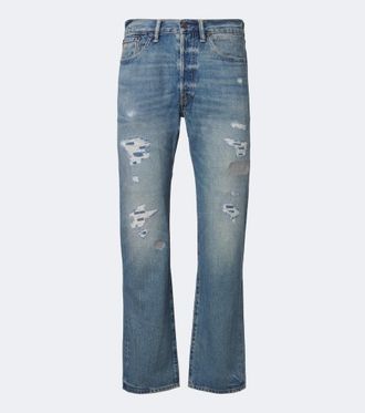 Ralph Lauren Distressed straight jeans