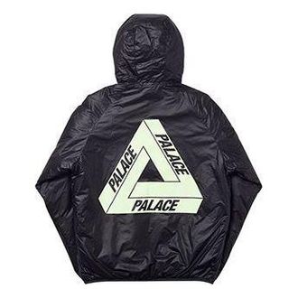 Palace Pertex Quantum Jacket Black Triangle Logo Windproof Unisex P19SS004