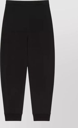 Givenchy tailored seam sweatpants rib cuffs pocket