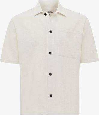 Genti Monogram Sunset Overshirt | Off-white