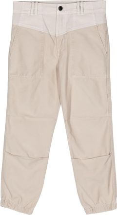 Citizens Of Humanity Agni cotton trousers - women - Regenerative Cotton - 23 - Neutrals