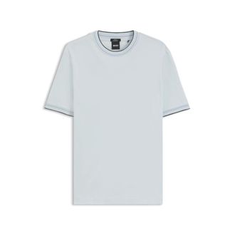 BOSS Slim-fit cotton T-shirt with crew neck