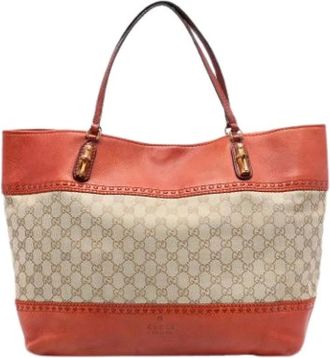 Gucci Pre-owned Tote Bags, female, Multicolor, Size: ONE SIZE Pre-owned The Crafty Tote Bag