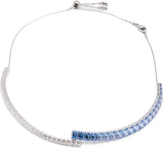 Swarovski Choker Matrix - Argento