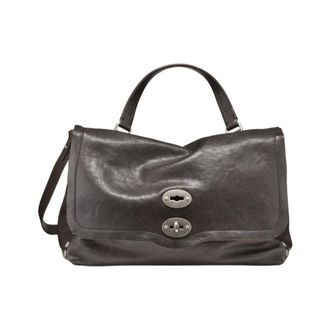 Zanellato Tassen, Dames, Bruin, ONE Size, Leer, Top Handle Handbag