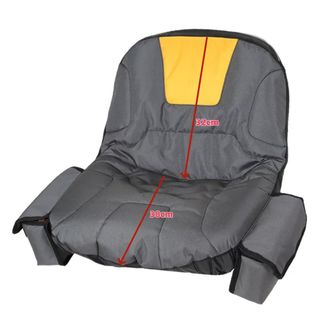 OEM Funda Para Asiento De Tractor Con Bolsa Para Bebidas, Funda Para Asiento De Cortac&eacute;sped Autopropulsado De Tela Oxford Impermeable (tama&ntilde;o Mediano)