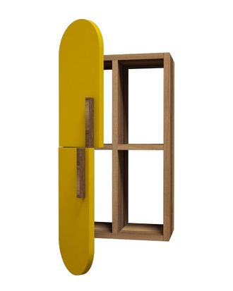 Hanah Home Modern Wall Shelf With Multiple Shelves