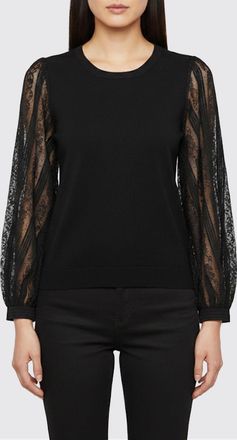 Twinset Maglia Twinset in misto viscosa e pizzo