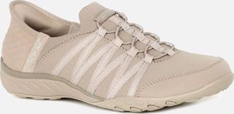 Skechers Womens Slip In Breathe Easy Womens Shoes - Tan - Size: 7