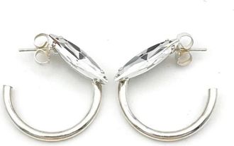 Perrine Taverniti Accessoires, Dames, Grijs, ONE Size, Beauregard Creoles