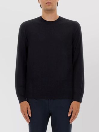 HUGO BOSS crew neck sweater ribbed cuffs