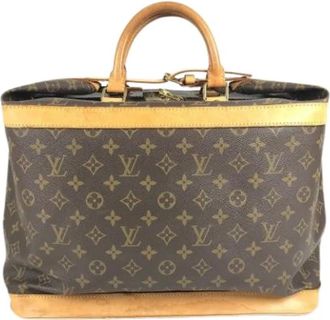 Louis Vuitton Pre-owned Vintage Boston Tas - unisex - Vintage Weekendtas - Bruin - ONE Size - Leer - Vintage