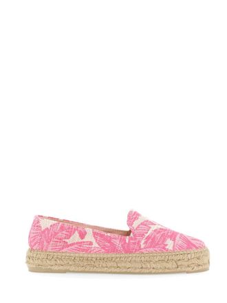 Maneb&igrave; Pink Printed Espadrilles