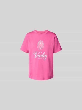 Varley T-Shirt mit Rundhalsausschnitt in Pink, Gr&ouml;&szlig;e XS