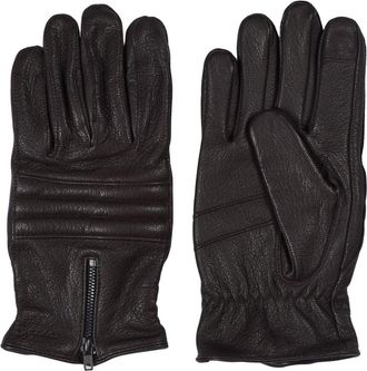 Howard London Leren handschoenen Tim - Heren - Handschoenen - Bruin - 10 1/2 IN - Wol - Accessoires