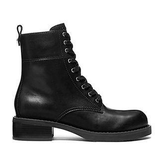 Michael Kors Lace-up Boots, female, Black, Size: 6 1/2 US Stivale Combat Lyle
