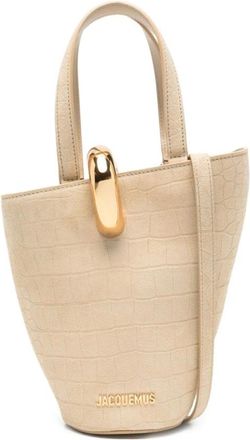 Jacquemus Handbags, female, Beige, Size: ONE SIZE Le Petit Bambola