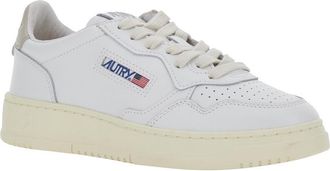 Autry Womens Low Top Sneakers Medalist White Leather Trainers