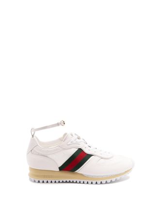 GUCCI G75 SNEAKERS 白 スニーカー【関税送料込】 G75 ウィメンズ スニーカーホワイト スエード | GUCCI公式