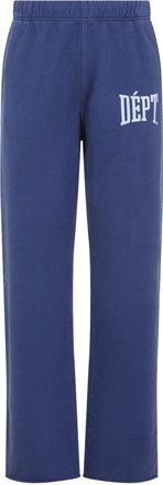 Gallery Dept. Navy-Blue Cotton Team Sweatpants
