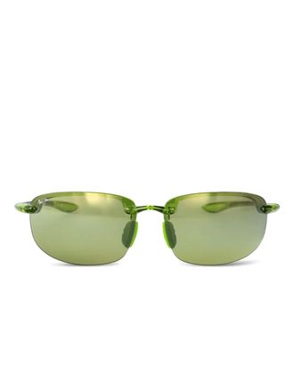 Maui Jim Hookipa semi-randloze zonnebril - Groen