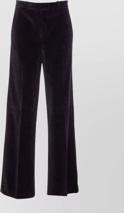 Circolo 1901 velvet wide leg trousers with belt loops