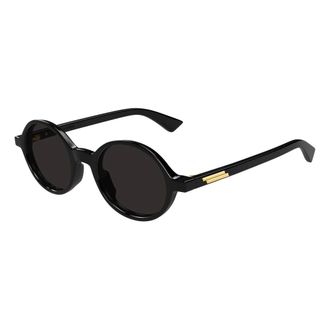 Bottega Veneta Sunglasses, unisex, Black, Size: 48 MM Black/Grey Sunglasses Bv1430S