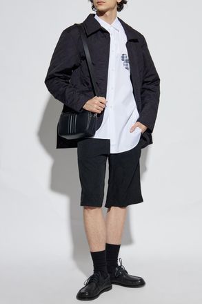 Comme Des Garçons Comme Des Garçons Shirt Cotton Shirt With Print, Mens, White