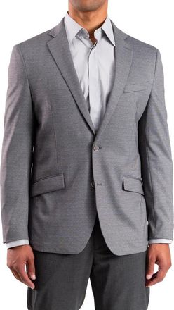 The Savile Row Company Tic Knit Sport Coat in Grey at Nordstrom Rack, Size 38Short