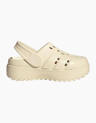 adidas Womens Adilette Clog - White - Size: 6
