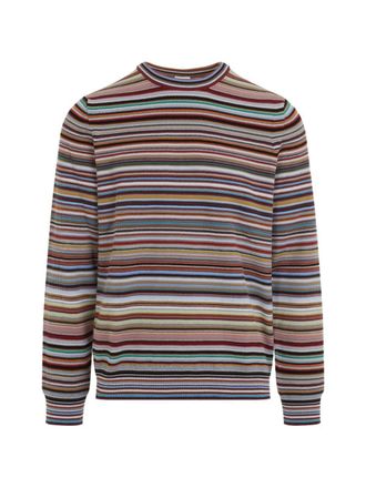 Paul Smith katoenen trui met ronde hals