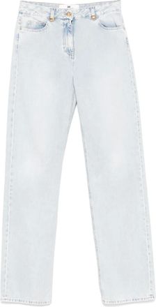 Elisabetta Franchi Jeans a gamba ampia - Blu