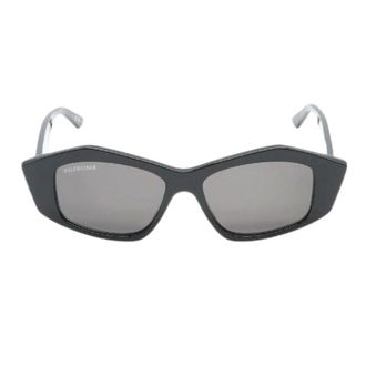 Balenciaga Pre-owned Accessories, female, Black, Size: ONE SIZE Pre-owned Acetate Sunglasses