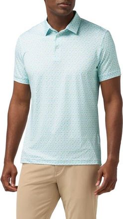 Mizzen+Main Versa Trim Fit Performance Golf Polo in Peach As It Lies at Nordstrom, Size Xx-Large