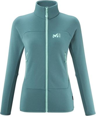 Millet Fusion POW J Stijlvol Model - Dames - Vesten met rits - Groen - XS - Hoodies & sweatvesten