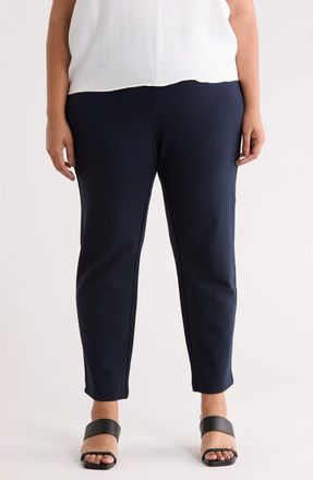 JANE + MERCER Pull-On Ponte Ankle Pants in Nightlife at Nordstrom Rack, Size 2 X
