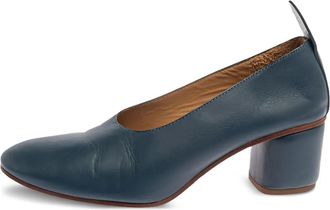Joseph Pumps in pelle con tacco largo 60mm - Blu