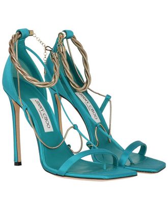 Jimmy Choo London Oriana Satin Flat