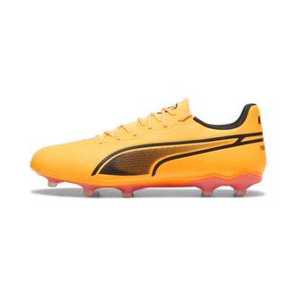 Puma Mens Puma King Pro FG/AG Football Boots in Orange