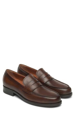Nero Giardini Slip-On Penny Loafer in Brown at Nordstrom, Size 10-10.5Us