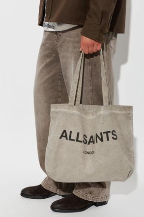 AllSaints Shopper Bag, Mens, Grey