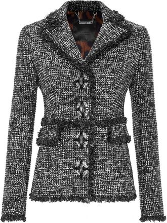 Philipp Plein Jassen, Dames, Zwart, S, Polyester, Blazer