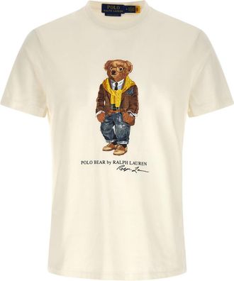 Ralph Lauren White Polo Bear T-shirt