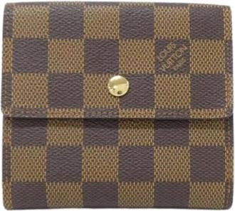 Louis Vuitton Pre-owned Wallets, unisex, Brown, Size: ONE SIZE Pre-owned Tri-fold Wallet