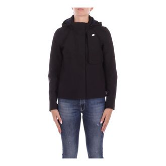 K-Way Winter Jackets, female, Black, S, Hooded Jacket